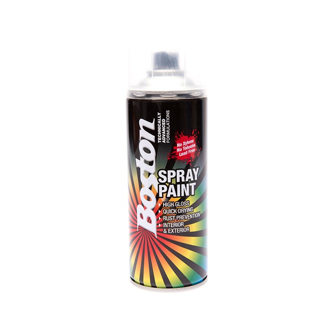 Boston Aerosol Paint Clear 250g