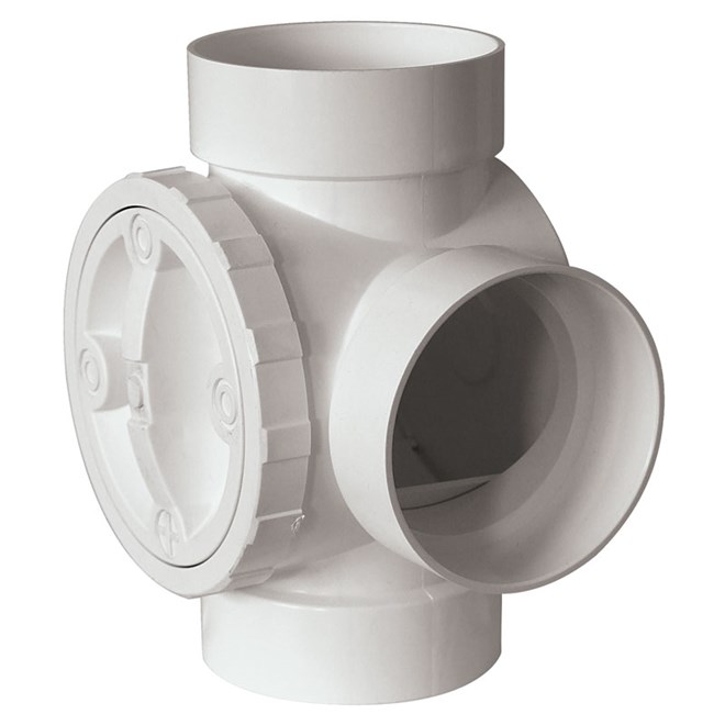 Grey Water 3 Way 90mm Diverter