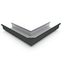 Quad Gutter 175 External Mitre Gun Metal Grey