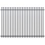 Squash Top Fence Panel 2400 x 2100mm Black