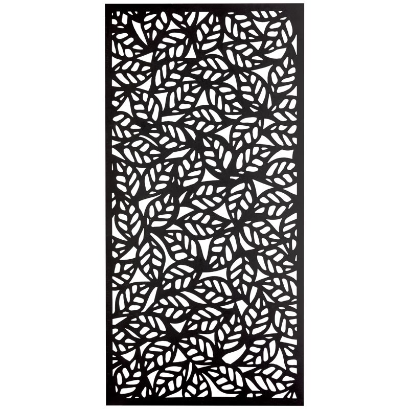 Plastic Screen Tropical Black 2410 x 1205mm