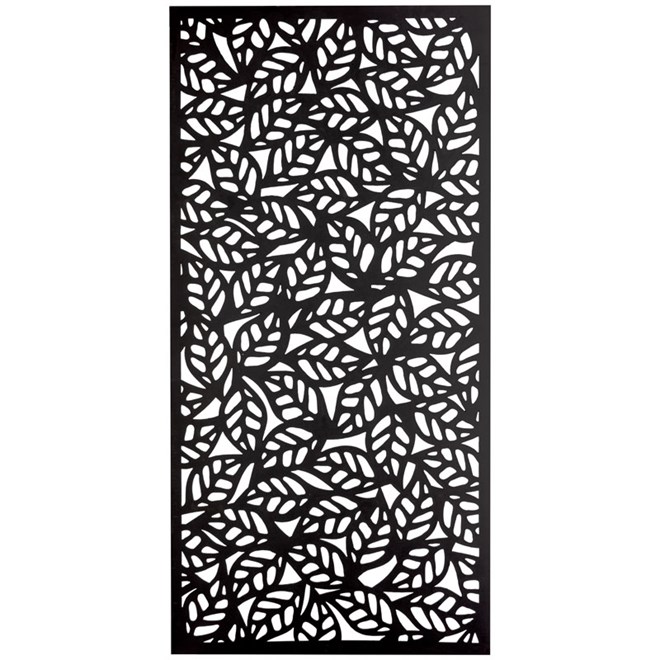 Plastic Screen Tropical Black 2410 x 1205mm