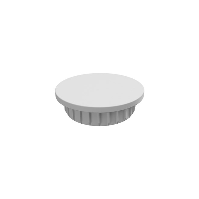 PIK Fencing 32mm Round Top Cap White 5 Pack