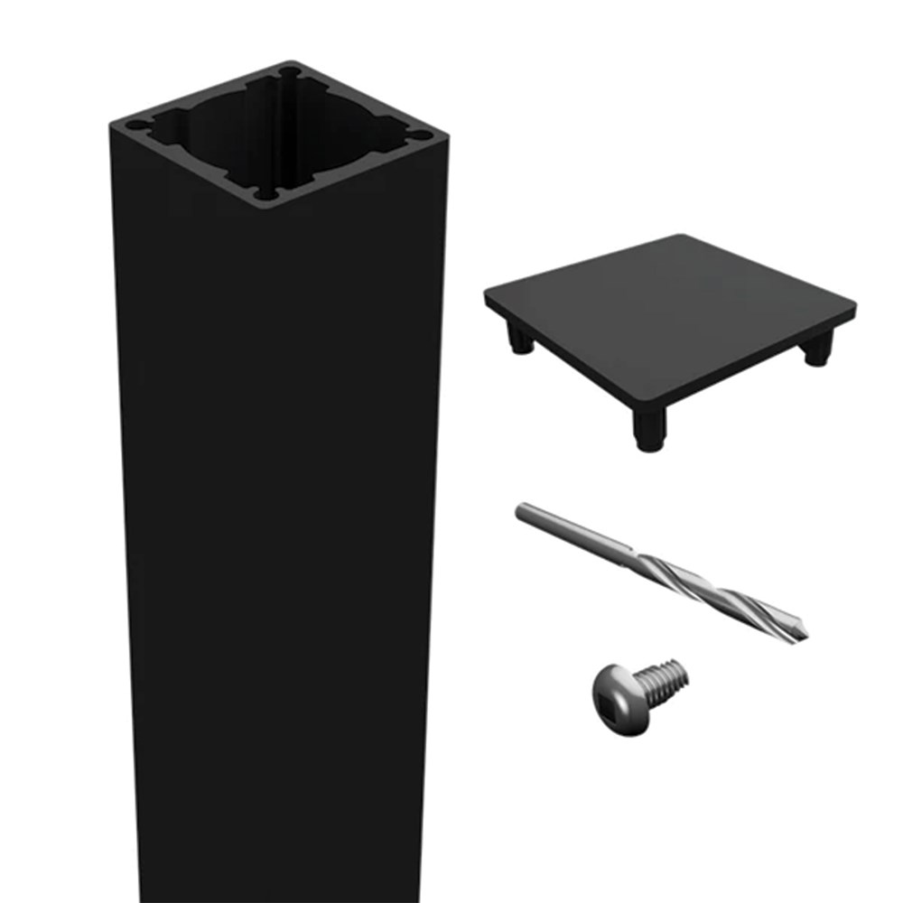 PIK Fencing Gate Kit Satin Black