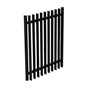 BLADE Aluminium Gate 975mm x 1200mm Satin Black