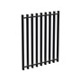 Barr 1200mm x 975mm Gate Satin Black