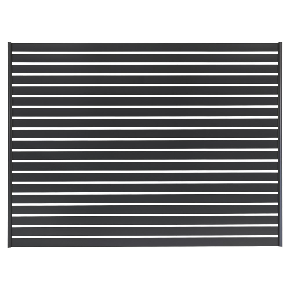 Ezi-Slat Panel Kit 10mm 2400mm Slate Grey