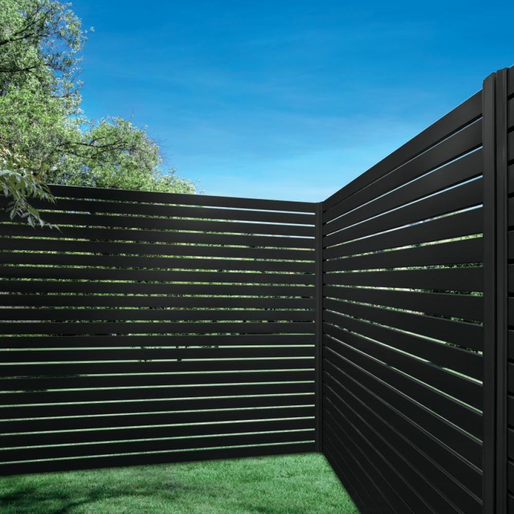 Ezi-Slat Panel Kit 10mm 2400mm Slate Grey