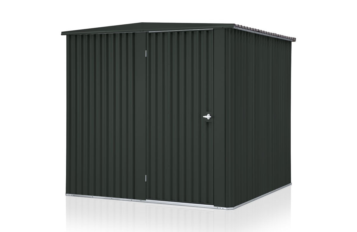 Handi-Mate Hinged Door Shed HM11 Gun Metal Grey