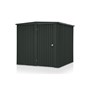 Handi-Mate Hinged Door Shed HM11 Gun Metal Grey