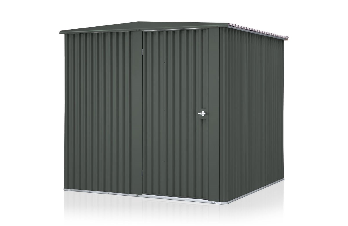 Handi-Mate Hinged Door Shed HM11 Slate Grey