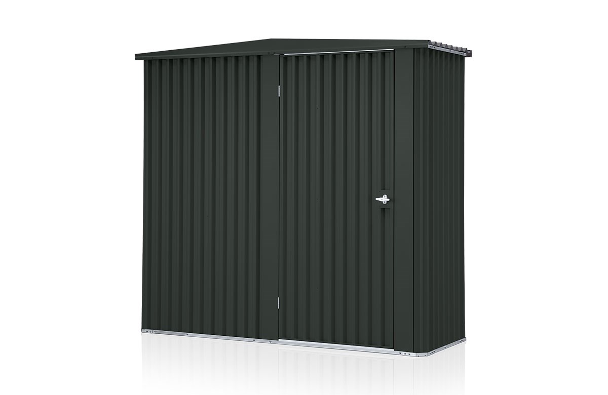 Handi-Mate Hinged Door Shed HM3 Gun Metal Grey