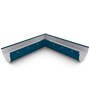 Smoothline Gutter Internal Mitre Slotted Mountain Blue