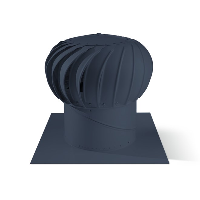 Spinaway Turbo Roof Ventilator Dark Stone