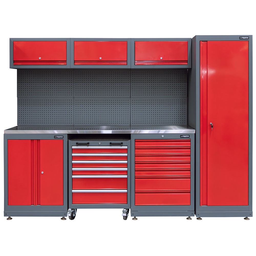 Stratco Colour Red Workshop Kit