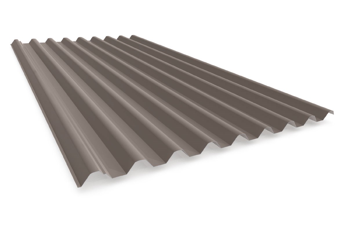 Smartspan Fence Sheet Premium .35mm BMT Banyan Brown