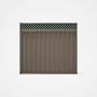 Good Neighbour® Superdek® Screen Top Extension Panel Frame: Beige, Lattice: Green