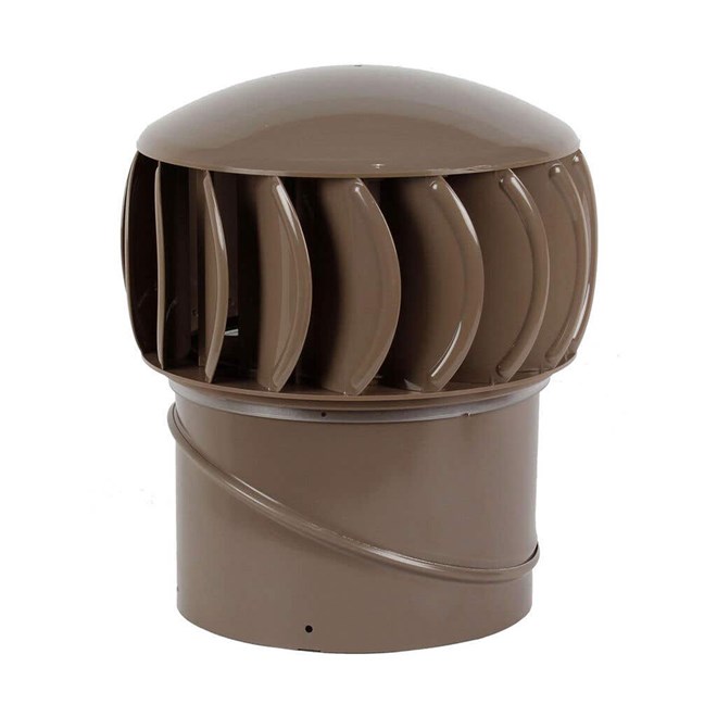 SupaVent Turbine Roof Vent Banyan Brown 250mm