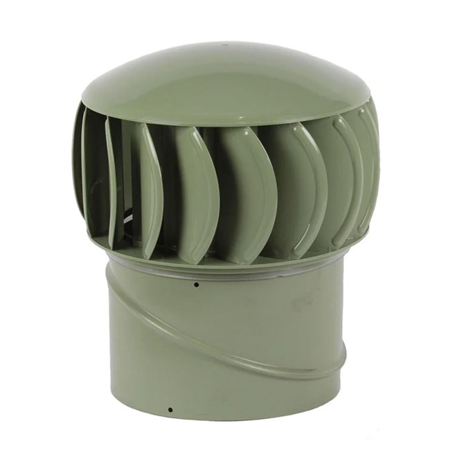 SupaVent Turbine Roof Vent Mist Green 250mm