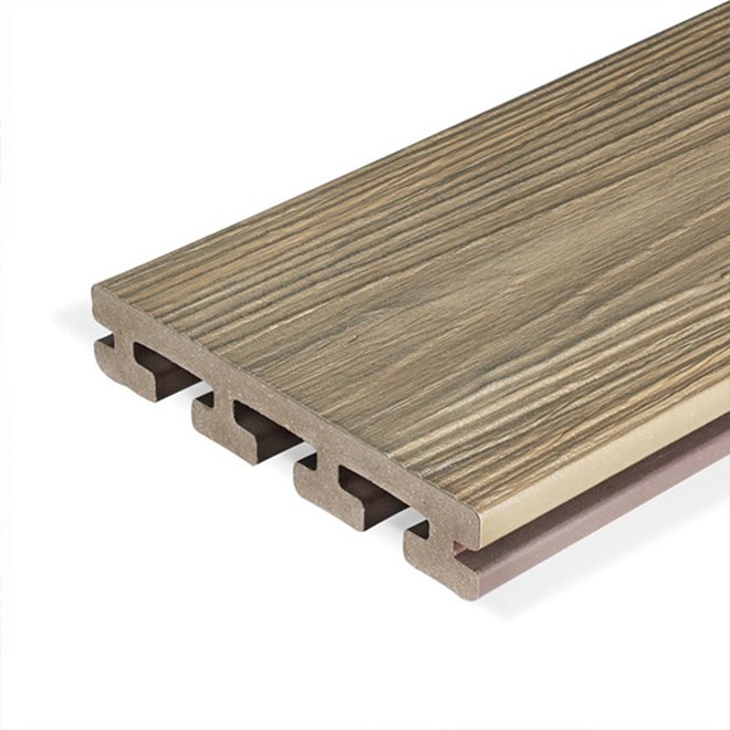 Eva-Last Infinity Grooved Composite Decking Board Swish Oak 5450mm