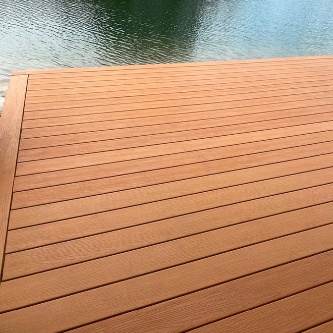 ModWood XTREME GUARD® Composite Decking Board Golden Sand Square 137x23