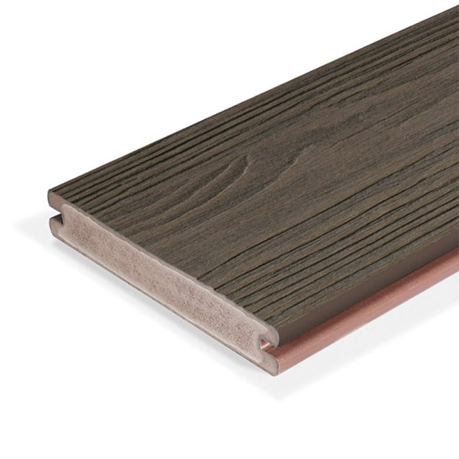 Eva-last Apex Plus Composite Decking 190x24mm Grooved Edge Brazilian Teak 5400mm