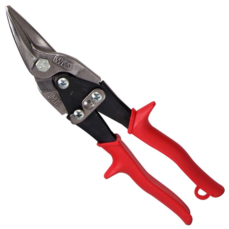 WISS Snips Left Cut - Red