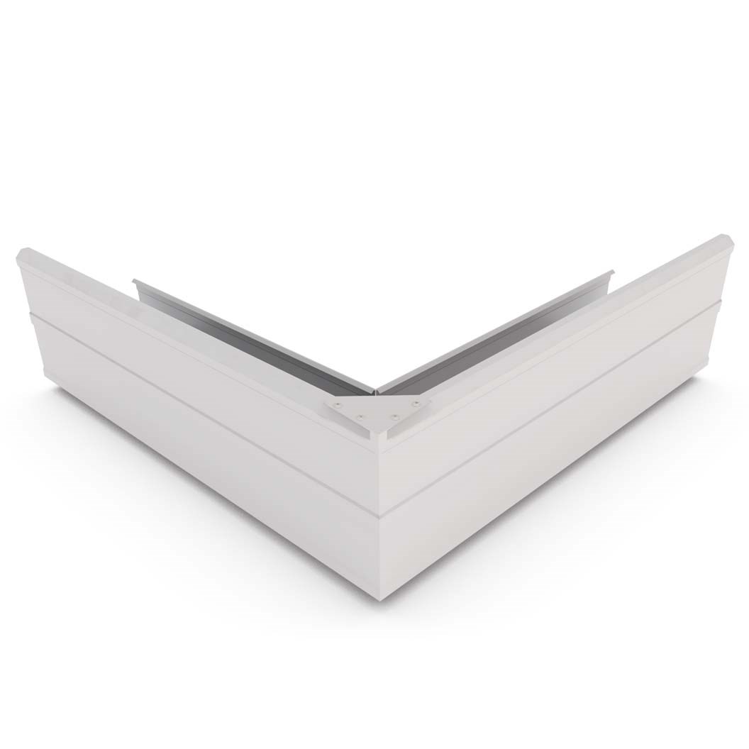 VFM Gutter External Mitre Gull Grey