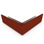 VFM Gutter External Mitre Heritage Red