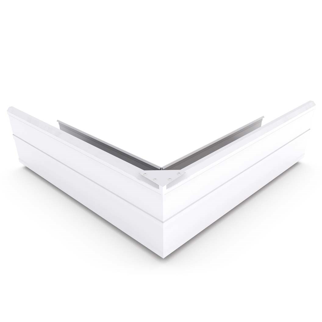 VFM Gutter External Mitre Off White