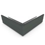 VFM Gutter External Mitre Slate Grey