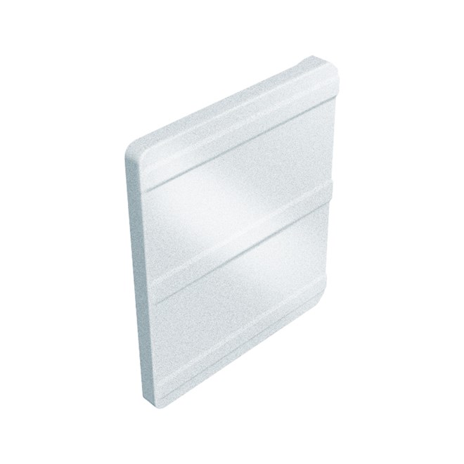 VFM Gutter Stop End Left Hand Zinc/Aluminium