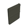 VFM Gutter Stop End Left Hand Slate Grey