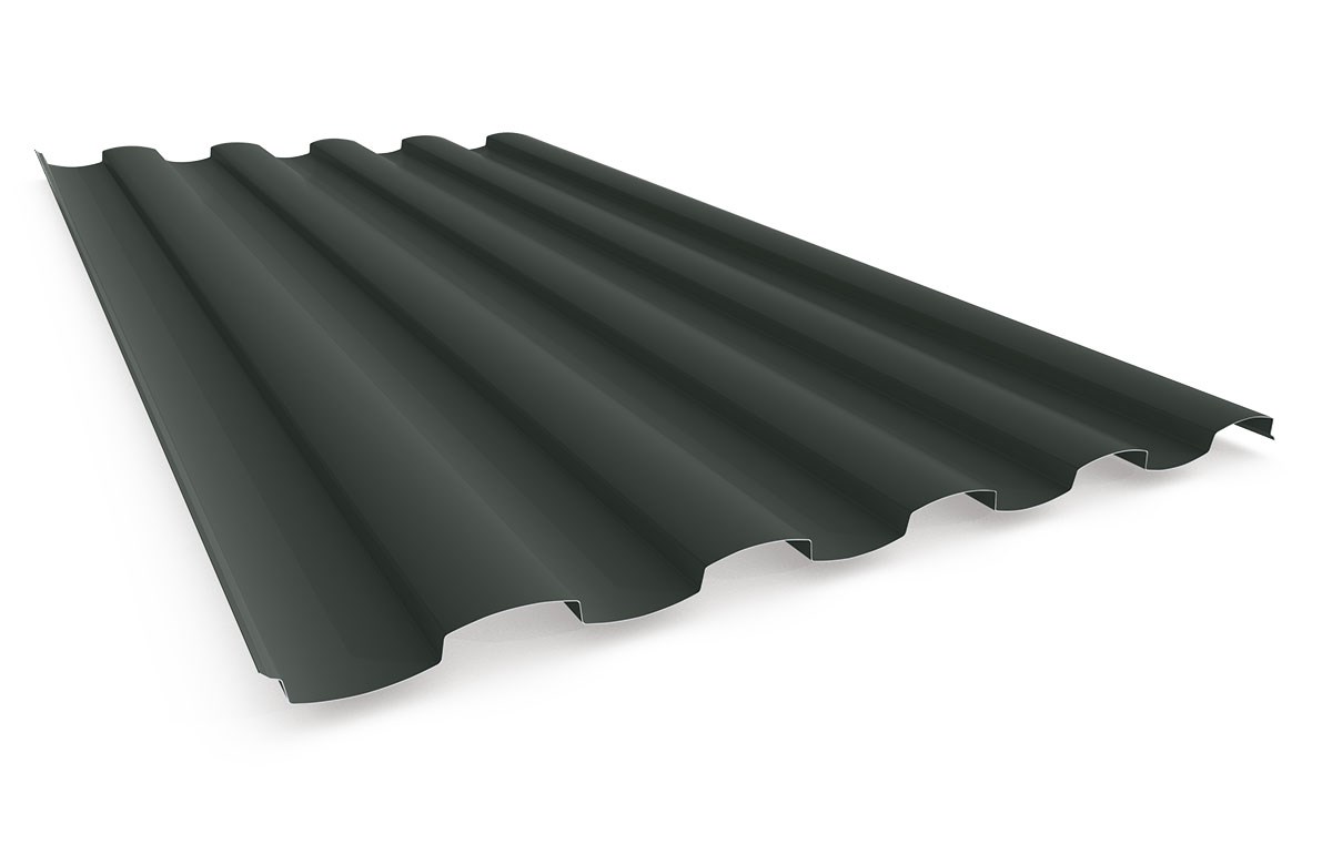 Wavelok Fence Sheet Premium .35mm BMT Gun Metal Grey